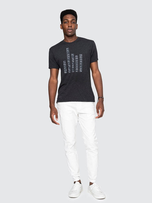 NY Skyline Graphic Crewneck in S