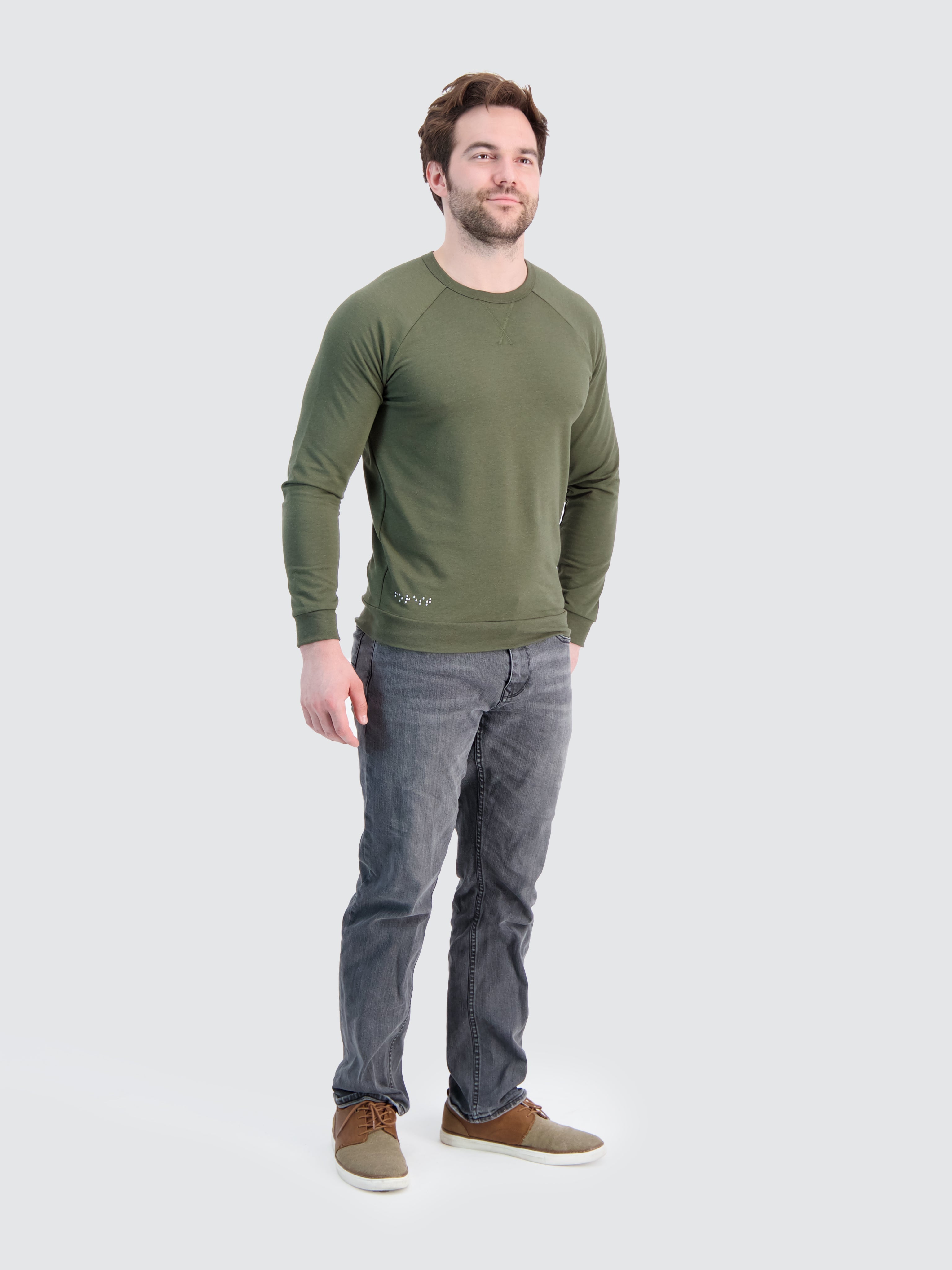 Two Blind Brothers - Mens Men's Raglan Forest