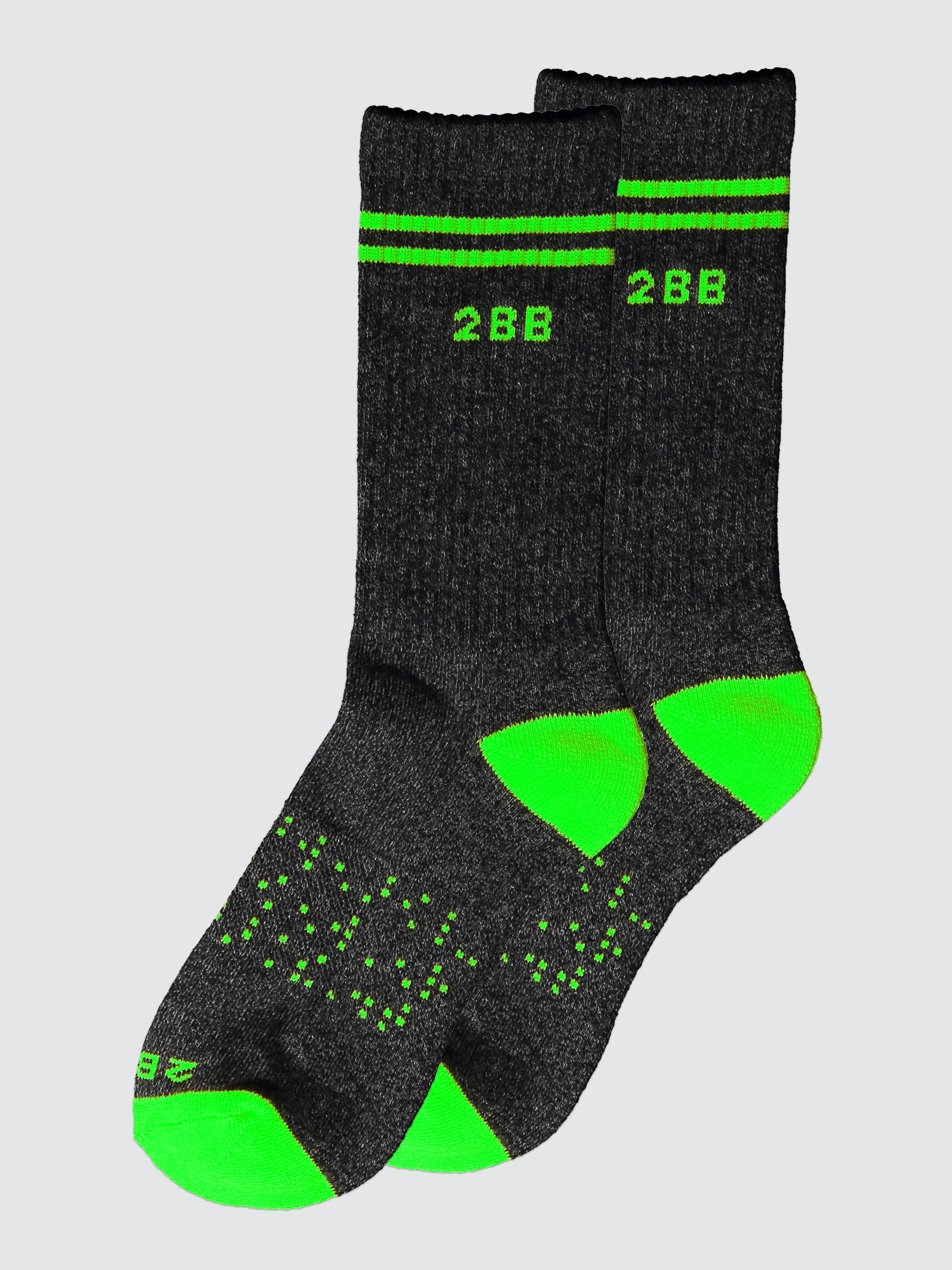 Two Blind Brothers - SOCK COLLECTION Green Calf Sock Green