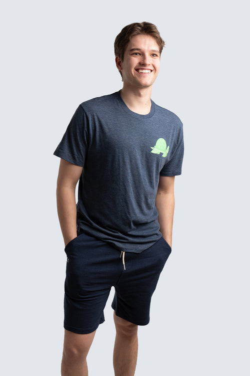 Men's "One Step at a Time" Graphic Crewneck in S