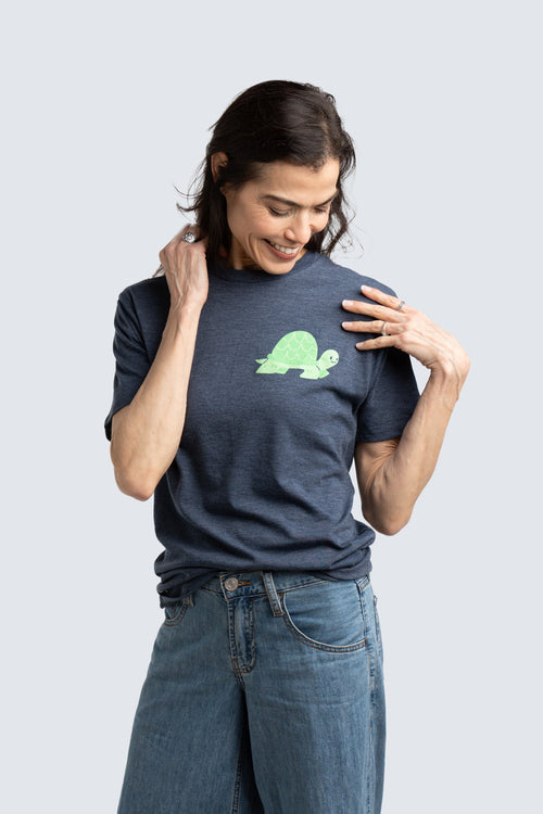 Women's "One Step at a Time" Graphic Crewneck in XS