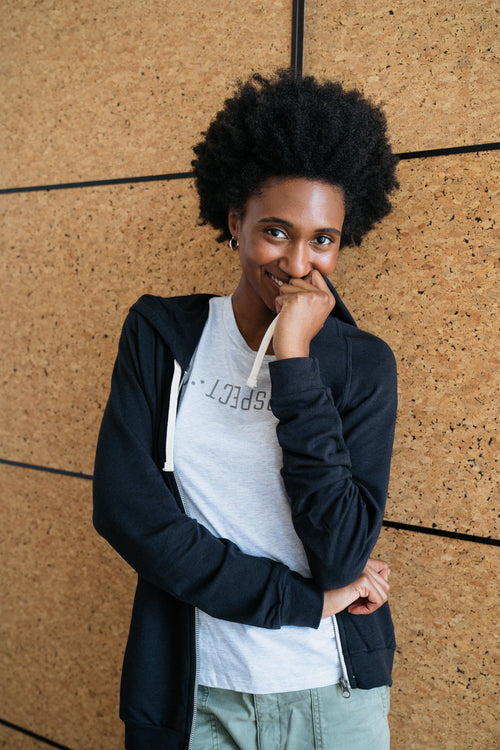 Original Women's Zip-Up Hoodie in XS