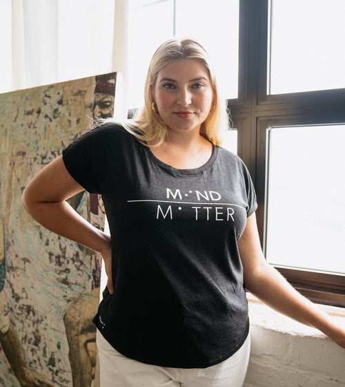 Women's "Mind Over Matter" Graphic Dolman