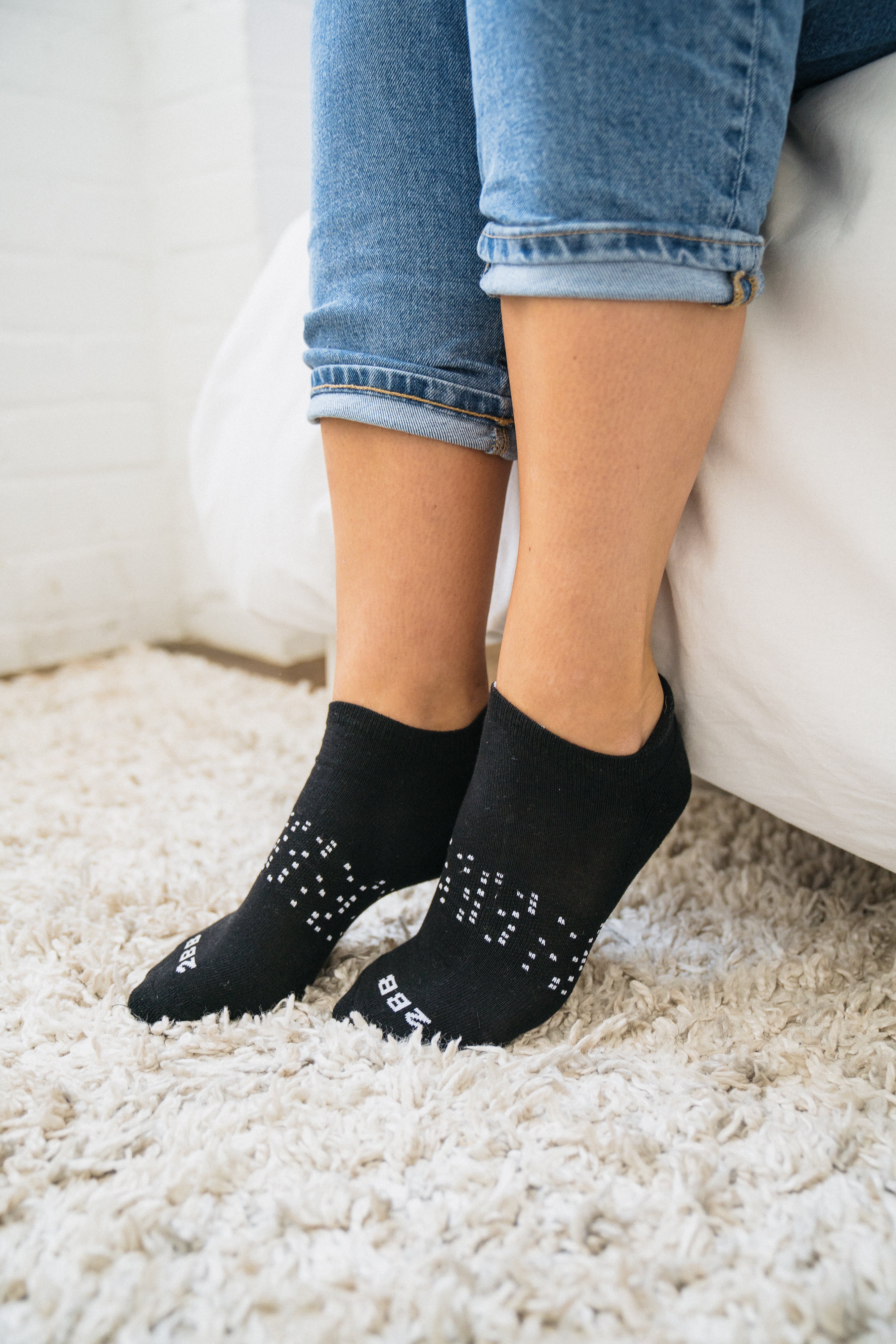 Two Blind Brothers - Gift Ankle Socks Black