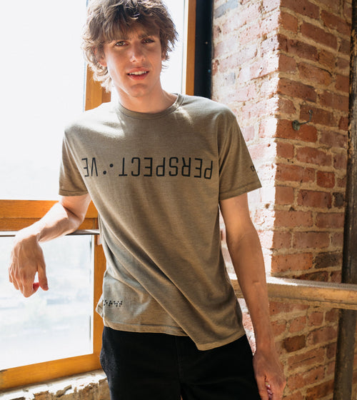 Men's "Perspective" Graphic Crewneck