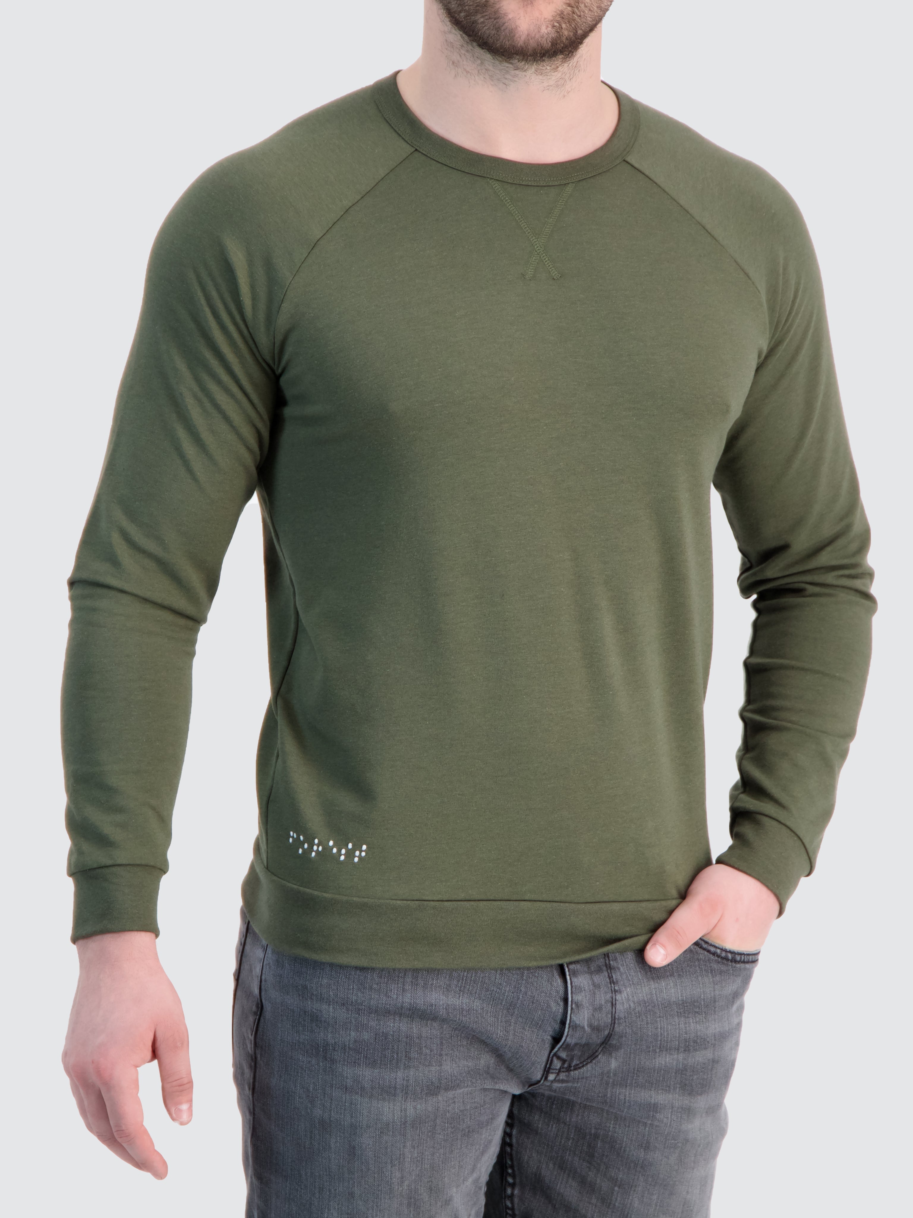 Two Blind Brothers - Mens Men's Raglan Forest