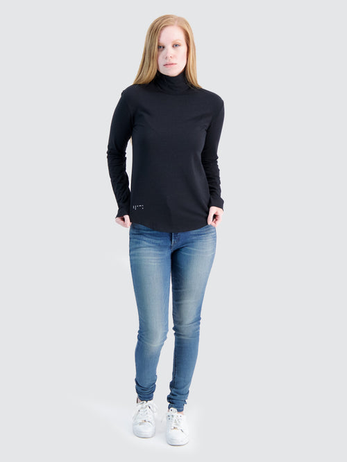 Women's Turtleneck in Black