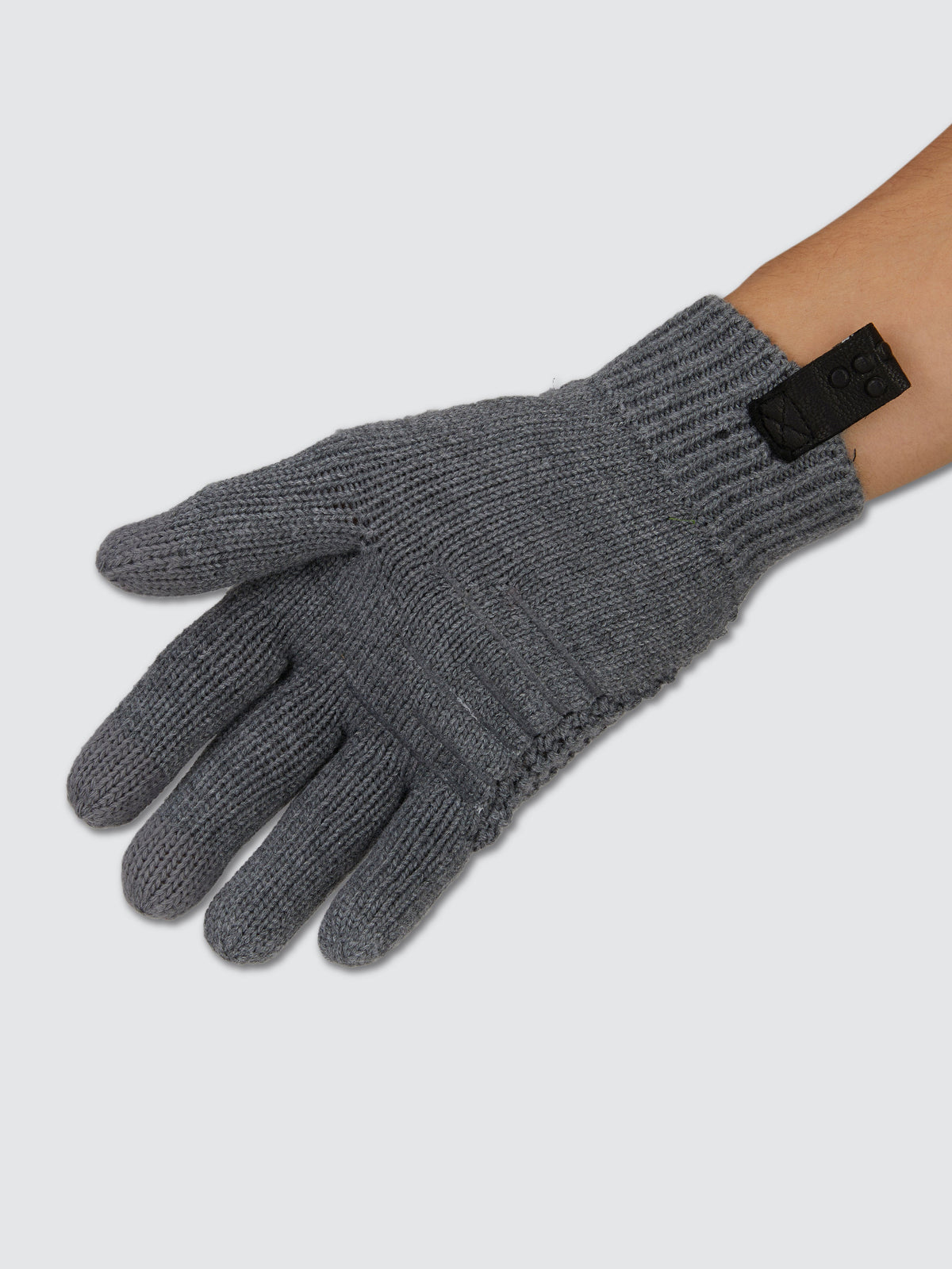Two Blind Brothers - Gift Waffle Knit Gloves Grey