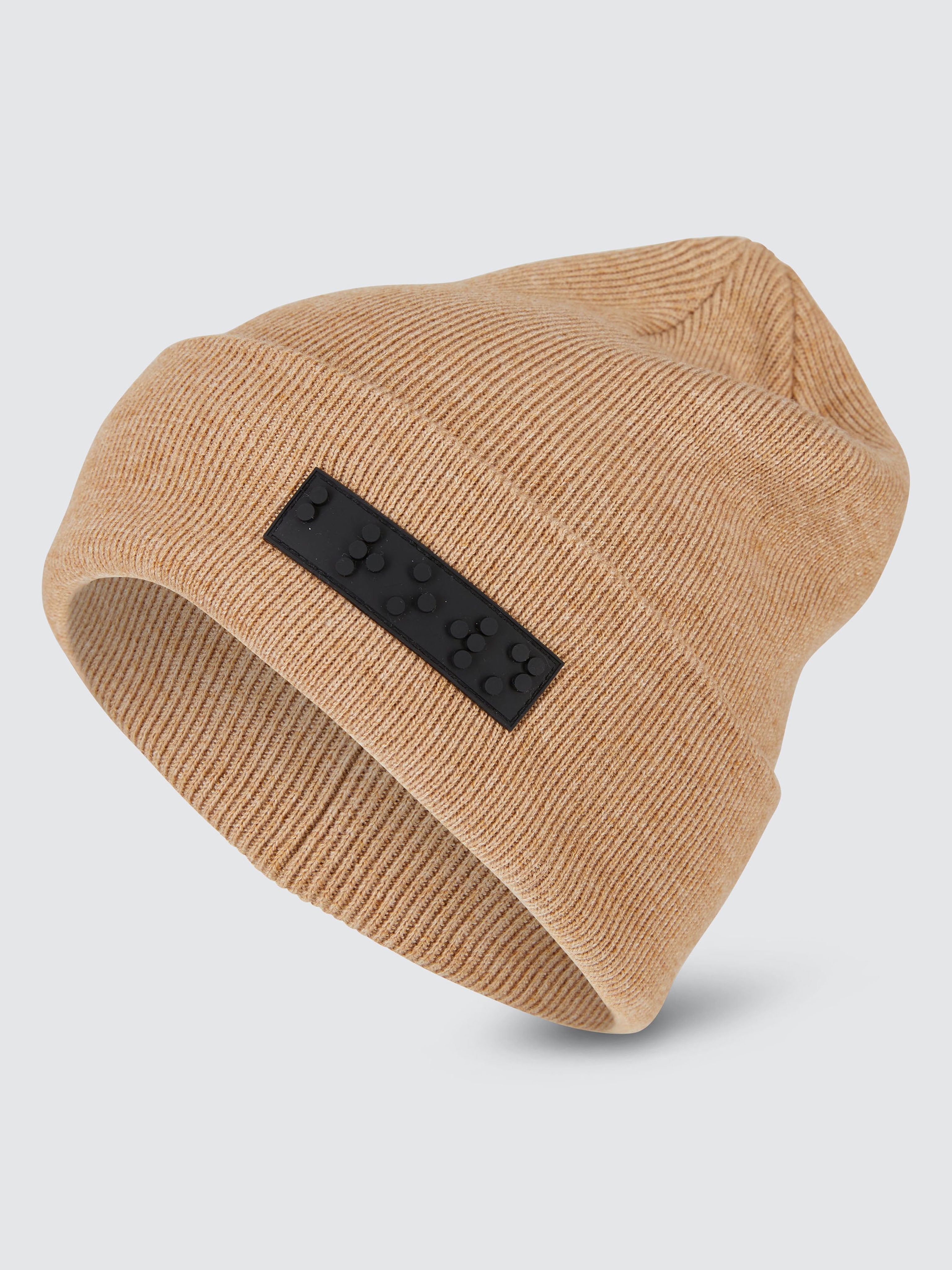 Two Blind Brothers - Gift Rib Knit Watch Cap Camel