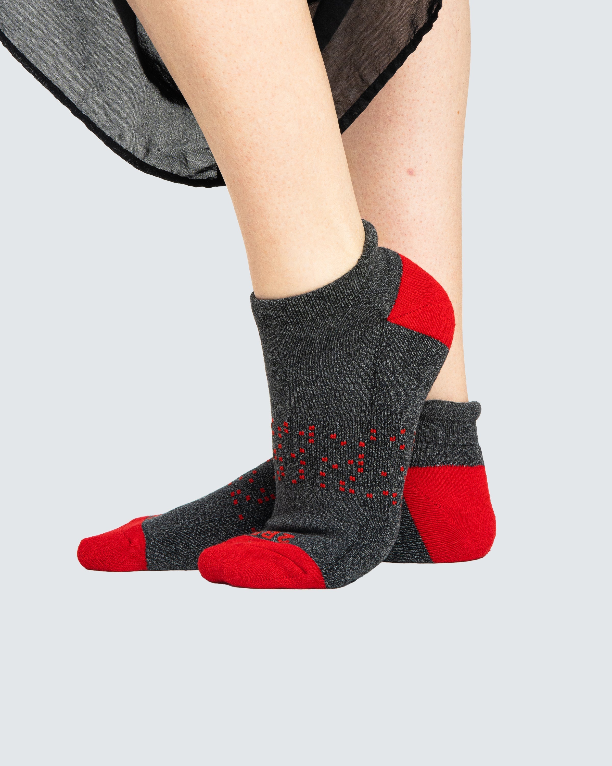 Two Blind Brothers - Gift Ankle Socks Red